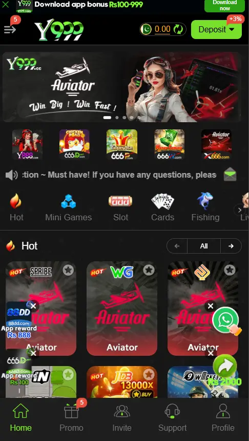 Y999 Game